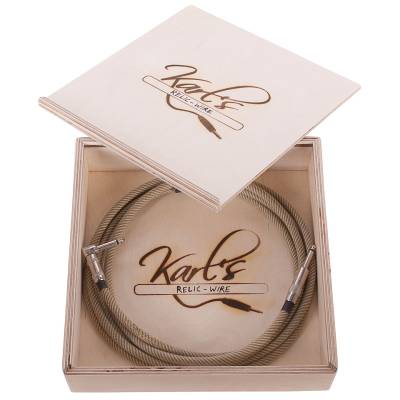 Karl's Relic-Wire 3m WK/K Instrumentenkabel von Karl's